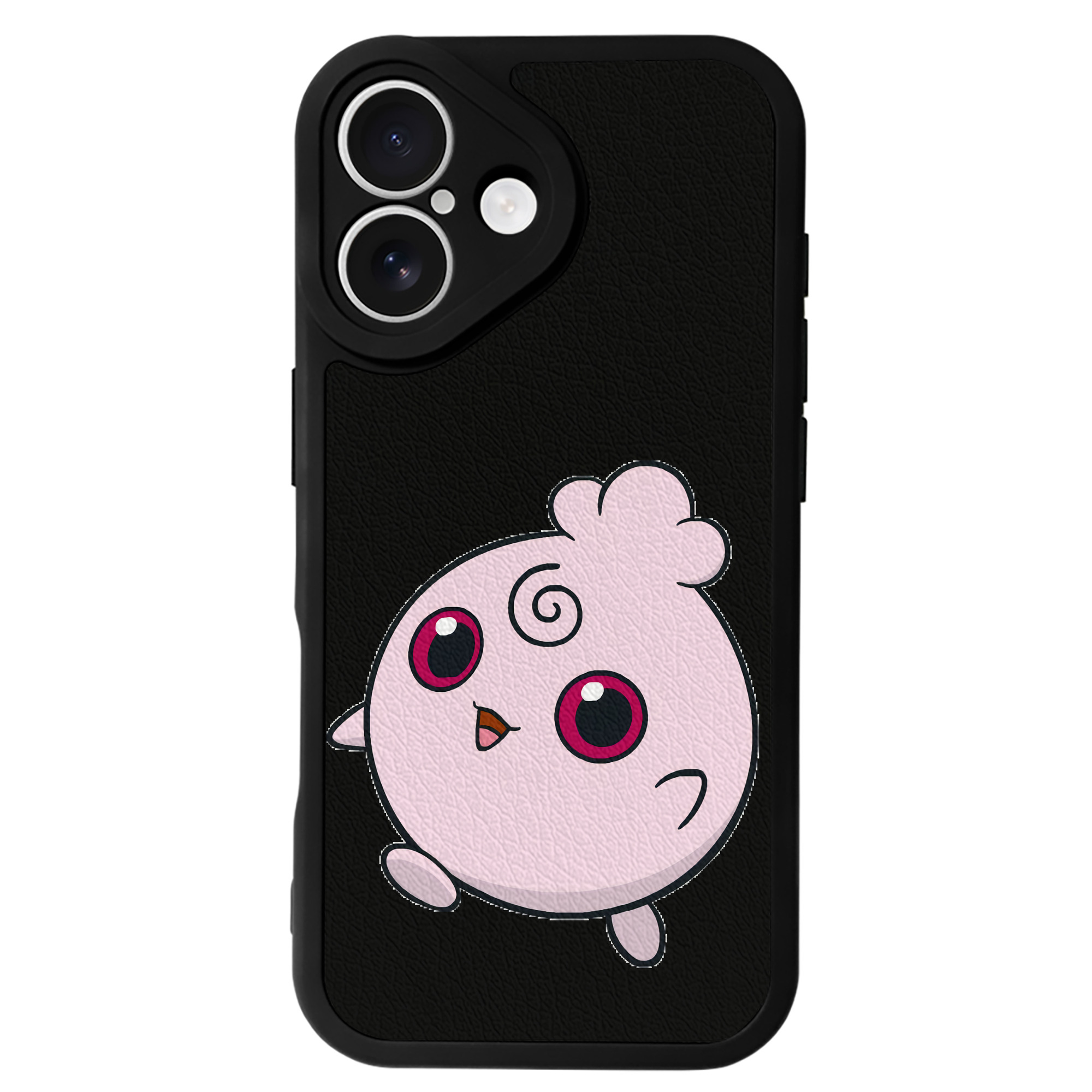 （画像用） ポケットモンスター Pokémon 【iPhone 16シリーズ対応】シリコンスマホケース（レザー調） 材質：シリコン